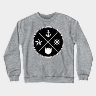 Beard Sailor Seal Crewneck Sweatshirt